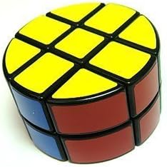 Lanlan 2x3x3 Pie-shape Round Column Speed Cube Black & White
