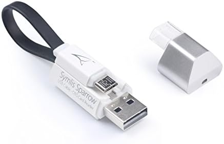OTG Card Reader - Micro USB Cable - All in One, Converts Your Micro SD TF Memory Card into OTG USB Flash Drive for Android Smartphones, PC, Fast Charging/QC Charger Compatible, Symlis Sparrow