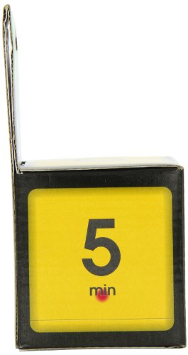 The Miracle TimeCube Timer, 5, 10, 20 and 45 Minutes, for Time Management, Kitchen Timer, Kids Timer, Workout Timer, Yellow - Thumbnail 7