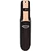 Deluxe XL Hori Hori Garden Knife with Thick Leather Sheath, Black Stainless Steel Blade, and Walnut Handle