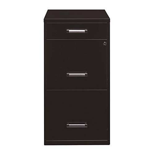 Office Dimensions 18 Deep 3 Drawer Metal File Cabinet Organizer With Pencil Drawer Black Buy Online See Prices Features Free Shipping Returns In Bahrain