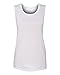 Bella + Canvas Ladies' Flowy Scoop Muscle Tank,WHITE,L