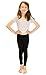 Vivian's Fashions Long Leggings, Girls, Cotton