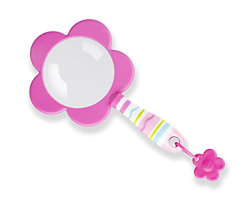 Melissa & Doug Sunny Patch Pretty Petals Flower Magnifying Glass With Shatterproof Lens
