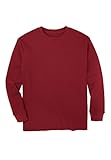 Kingsize Men's Big & Tall Heavyweight Waffle Knit Crewneck Tee
