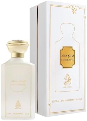 Fruity Musk Unisex Perfume 100ML Orange, Bergamot, Fruits, White