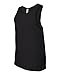 Next Level Men's Jersey Tank (Black) (Medium)