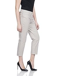 Pantalones capri elásticos cómodos de dama Soshow, pantalones de corte casual con curvas para dama, pantalones de lunares