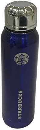 Glorygifts Starbucks Stainless Steel Flask (300 ml) Best Return Gifts Online (Dark Blue)