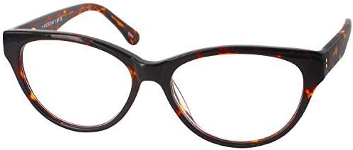 Millicent Bryce 126 Single Vision Full Frame Designer Reading Glasses, Demi Tortoise, +2.00 by Millicent Bryce