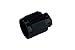 -10AN Flare Cap Female Nut 10 AN Block Off Plug Fitting Black, AN929-10B