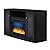 Napoleon Crawford Electric Fireplace TV Stand in Black with Remote Control