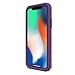 Lifeproof SLAM SERIES Case for iPhone X (ONLY) - Retail Packaging - FREE FLOW (CLEAR/FUSION CORAL/ROYAL LILAC)