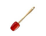 Le Creuset Silicone Condiment Spoon, Cherry