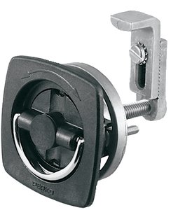 Perko 2-1/2X2-1/2 BLK FLUSH LATCH