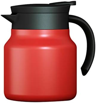 卓上ポットステンレスポットーポットステンレス鋼 在庫一掃 人間工学に基づいたハンドルで断熱された二重壁真空 12時間の高温および低温保持 Bpaフリー 滑り止めシリコンベース 800ml