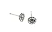 Silver Plated Thai silver Sunflower Earrings