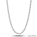 Nuni Jewelry Sterling Silver 2.0mm Rope Chain (16, 18, 20, 22, 24, 26, 28, 30 or 36 inch)