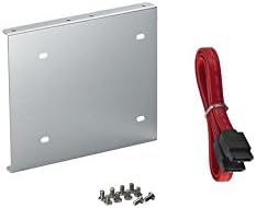 reemas &apos SSD Aluminium Mounting Adapter 2.5 "to 3.5 HDD/SSD & SATA Cable & Screws