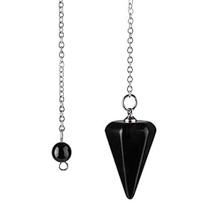 Dragonface Natural Stone Amulet Healing Crystal Pendant Meditation Hexagonal Pendulums for Men Women Jewelry Small Size