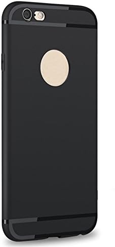 Luxury Super Slim Silicon Case For iPhone 6/6S Plus - Black
