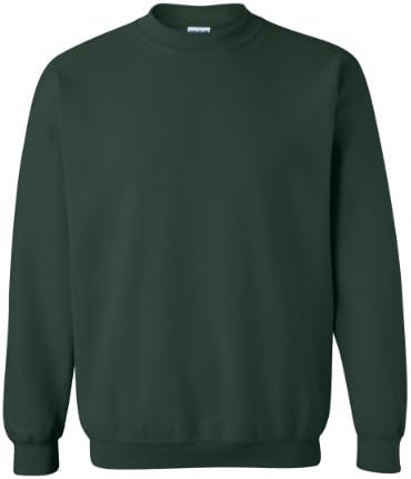 Gildan Fleece Crewneck Sweatshirt, Style G18000 Charcoal at Amazon