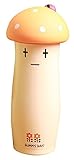 ChezMax Mushroom Cartoon Stainless Steel Thermos Water Bottle for Kids Water Bottle 9.0oz Orange