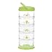 Innobaby Packin' Smart Stackable and Portable Storage System for Formula, Baby Snacks and More. 5 Stackable Cups in Lime Sorbet. BPA Free.