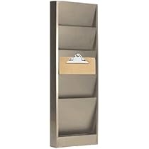 thumbnail image 2 of VICS Falcon Clipboard Wall Rack - 4 Pocket Organization System For Forms & Repair Orders 2 of 11
