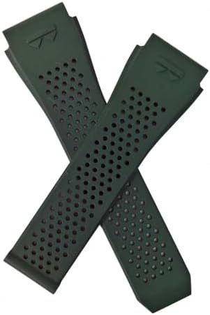 Amazon.com: Watchstrapworld TH-CON-01-0003 - Black silicone rubber