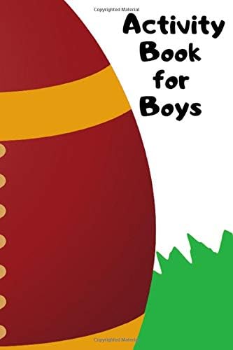 Activity Book for Boys: Activities Book for Kids Ages 4-8 Draw and Write Journal with Puzzles Games and Writing Prompts - Great Gift for Boys Paperback – 13 Oct 2019