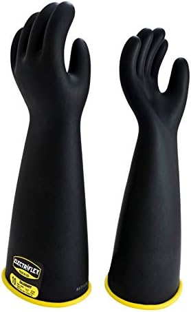 Salisbury Electrical Lineman Gloves, E116YB, Class 1, Size 11