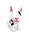 DomeStar Cute Dog Bank, Bull Terrier Coin Bank Kids Toy Bank Doggy Puppy Piggy Bank for Girls Boys