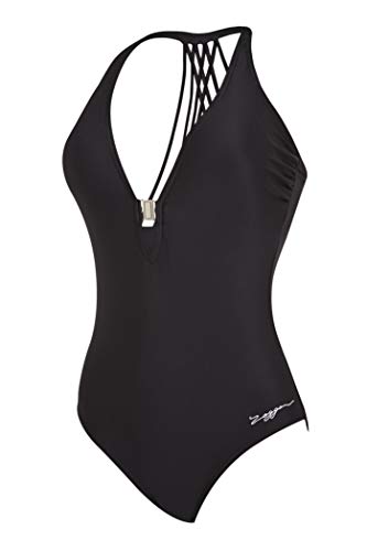 Zoggs Lattice Deep Back dames Eco Stof Badpak uit één stuk - Image 5