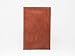 OleksynPrannyk Leather Notebook Cover for Moleskine Cahier 5 x 5.25 Refillable Bound Journal with Lined Paper Handmade in Chestnut Color