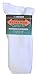 Extra Wide Athletic Socks #7200 White, Large, Fits shoe sizes 11-16 up to 6E