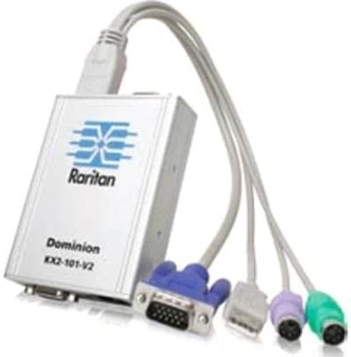 Raritan DKX2-101-V2 DKX2-101-V2 1 Port 1 Server KVM Over Ip Supports Virtual Media
