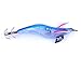 Fishcm 6pcs/lot Electronic Plastic Shrimp Lure Luminous Squid Jig Hook 12g 10.5cm