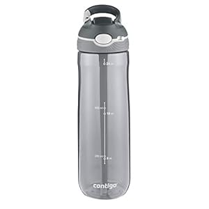 Contigo Ashland Autospout drinkfles met rietje, grote BPA-vrije kunststof waterfles, lekvrij en duurzaam, outdoor…