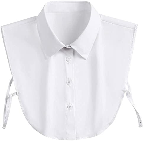 Lady's Fake Collar Half Shirt Blouse 