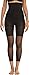 SPANX Original Shaping High-Waisted Footless Sheers - Core & Thigh Control - Footless Pantyhose - Use as Shapewear Underwear - Black - A
