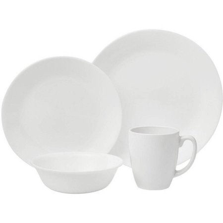 Corelle Livingware Winter Frost 16-Piece Dinnerware Set