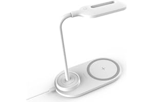 Desk Lamp with Wireless Charging Pad Mobile Phone Wireless Charger Table Lamp Night Light Eye Protection Lamp