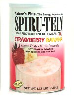 Nature's Plus Spiru-Tein Shake Strawberry Banana -- 2.3 lbs Nature's Plus Spiru-Tein Shake Strawberry Banana -- 2.3 lbs