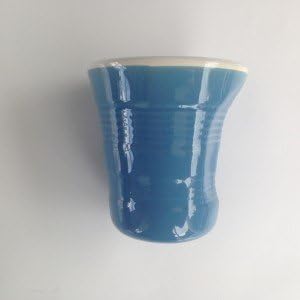 Top Moka - Coffee Shot Glass - Fine Porcelain - 50ml Approx - Light Blue