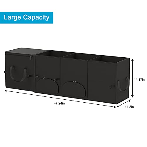 Xcosrack Car Trunk Storage Organizer with Detachable Insulated Cooler