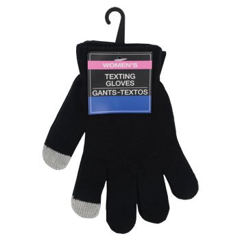 black phone gloves