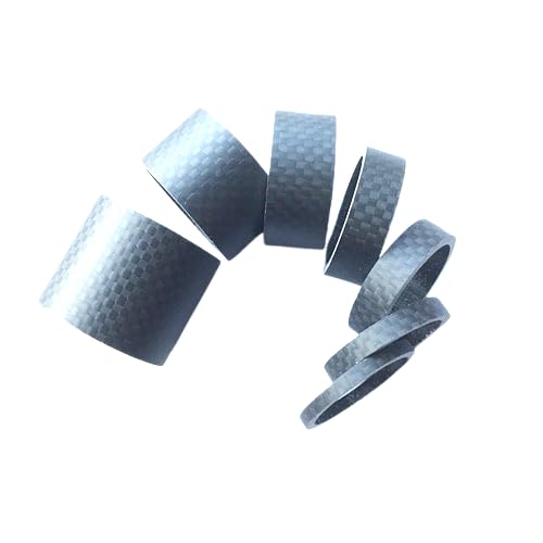 CarbonEnmy Ahead Vorbau Spacer Distanzscheiben Set1 1/8" 3/5/8/10/15/20/30 mm Karbon Glossy Matt neu … (Matt)