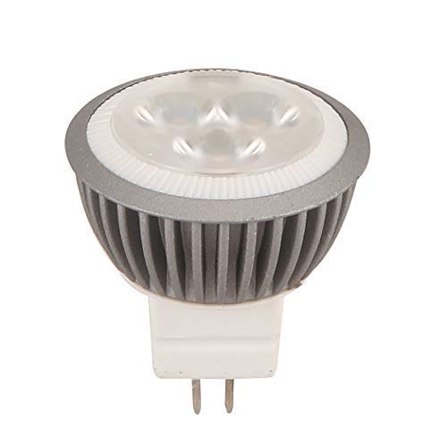 LFU Solid Brass Constructed Underwater Pond Fountain Light. Low Voltage. Fully Submersible. Comes with 4 x MR16 LED 5W 2700K Bulbs. (4, Texoma)
