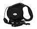 Heavy Duty Retractable Dog Leash 26ft,Pet Long Walking Leashes Leads for Small Medium Large Dogs Doggie Up to 110lbs (Black)